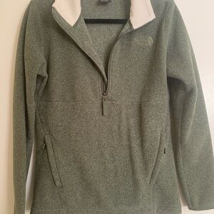 The North Face Olive Fleece Jacket